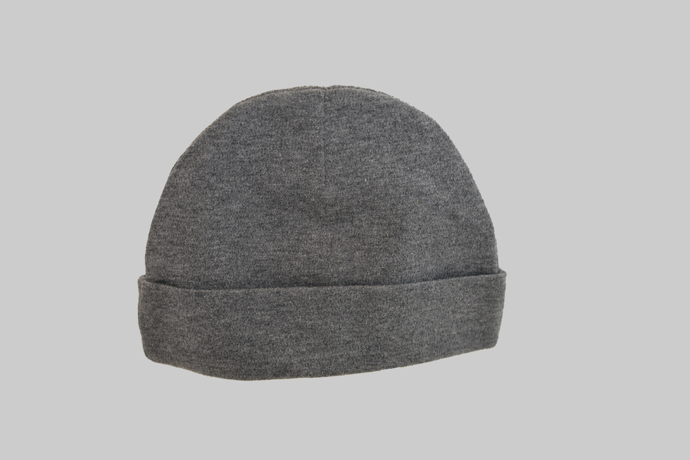 Blank Newborn Nursery Baby Cap Castle Rock Gray Color