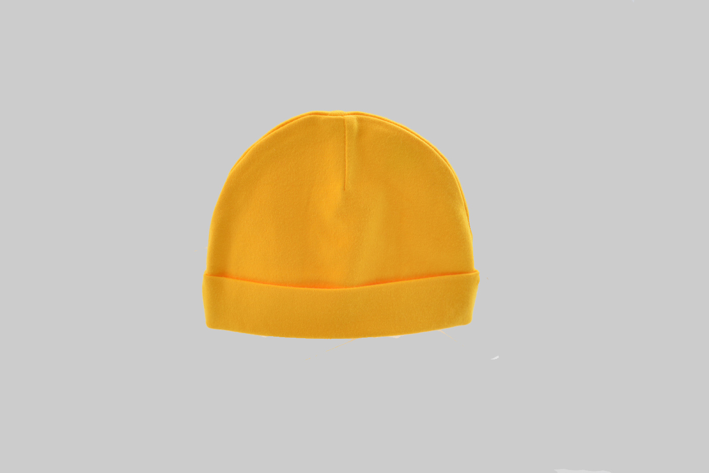 Blank Newborn Nursery Baby Cap LSU Gold Color.